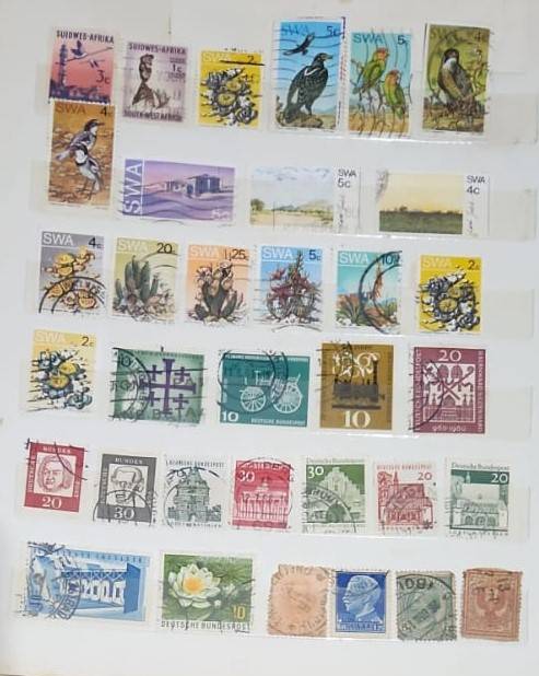 Stamp Album Mix World Not Checked