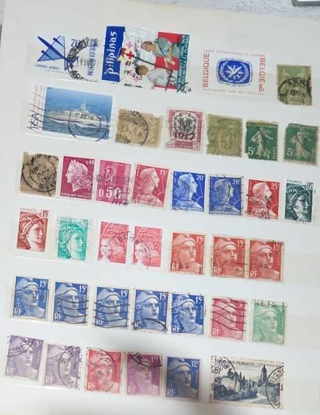Stamp Album Mix World Not Checked