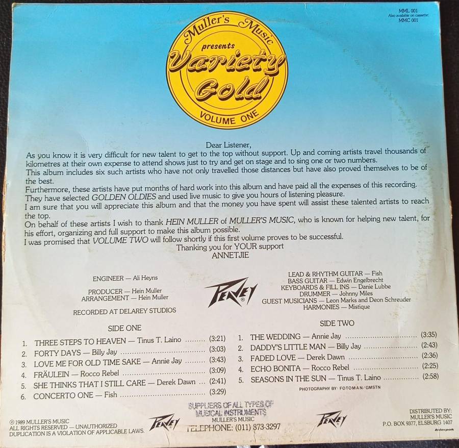 LP/Vinyl - Variety Gold