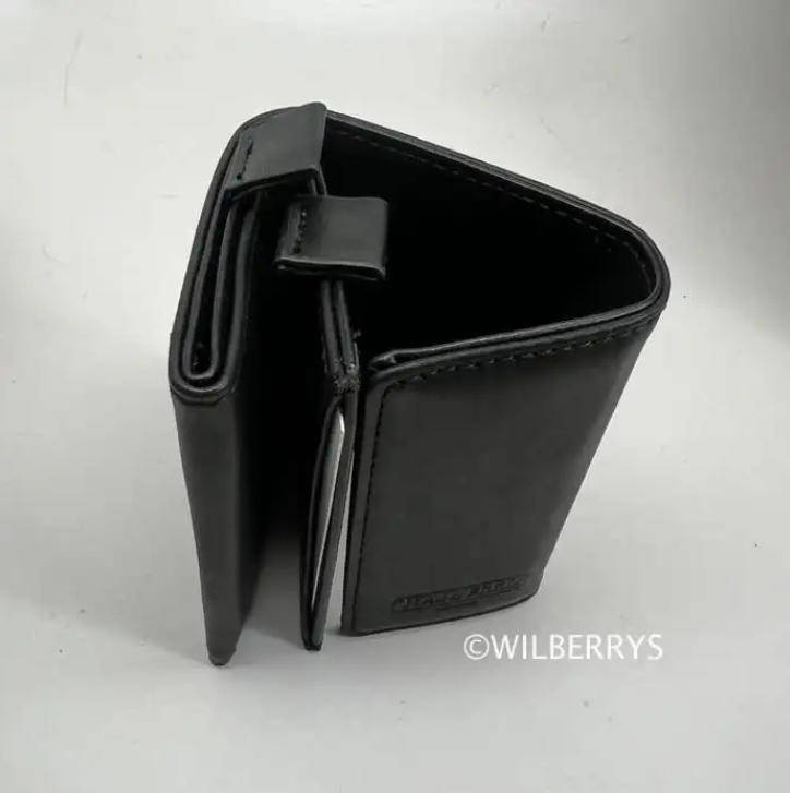 TOM and FRED London® BLACK Freddy 2.0 Genuine Leather Speed Wallet