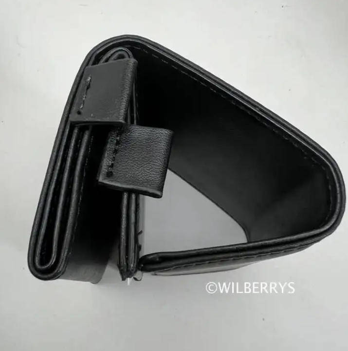 TOM and FRED London® BLACK Freddy 2.0 Genuine Leather Speed Wallet