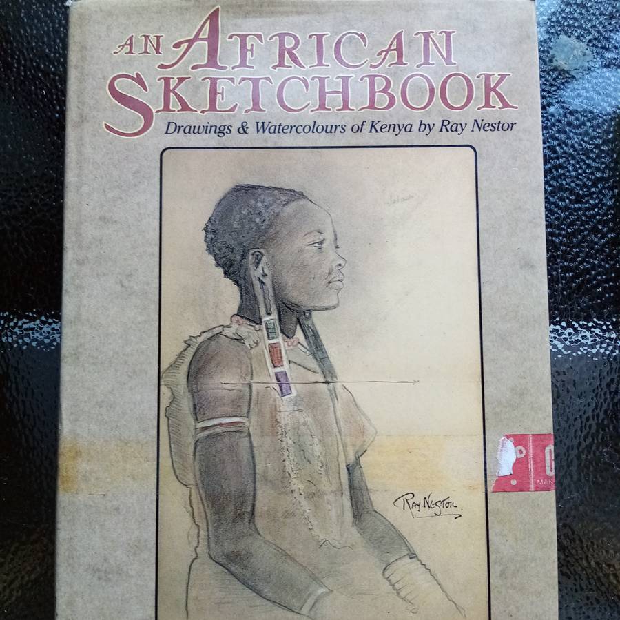 Rare African Sketchbook by Ray Nestor  Limited Edition Art Book, Perfect for Collectors & Art