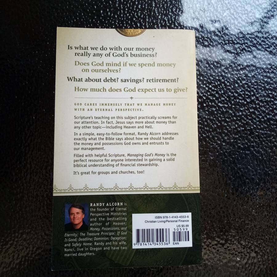 Managing God's Money by Randy Alcorn  A Practical Guide to Financial Stewardship