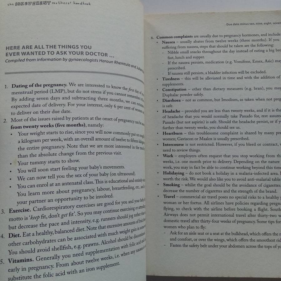 The Irreverent Mothers' Handbook: Unfiltered Wisdom for the Modern Mom - Sam Cowen & Lee Van Loggere