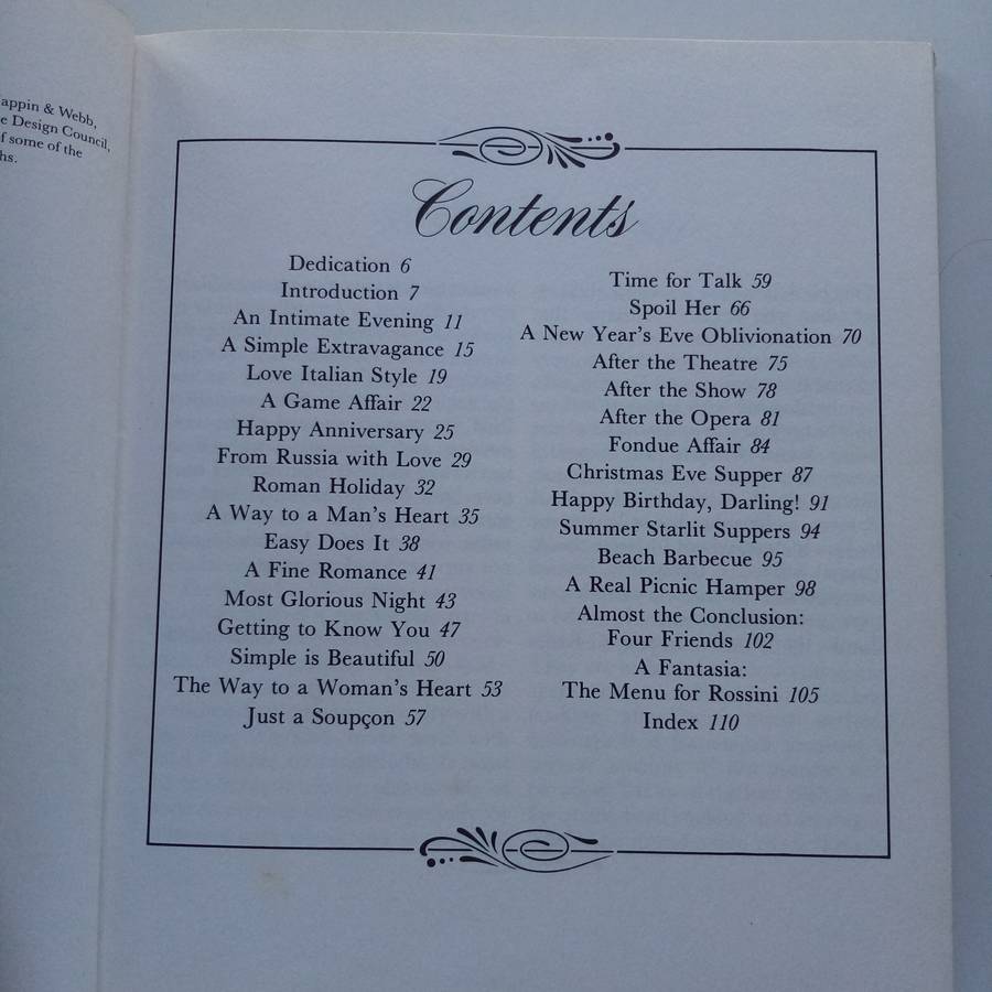 Candlelight Dinners by Julie Hamilton - Romantic Recipes for Two