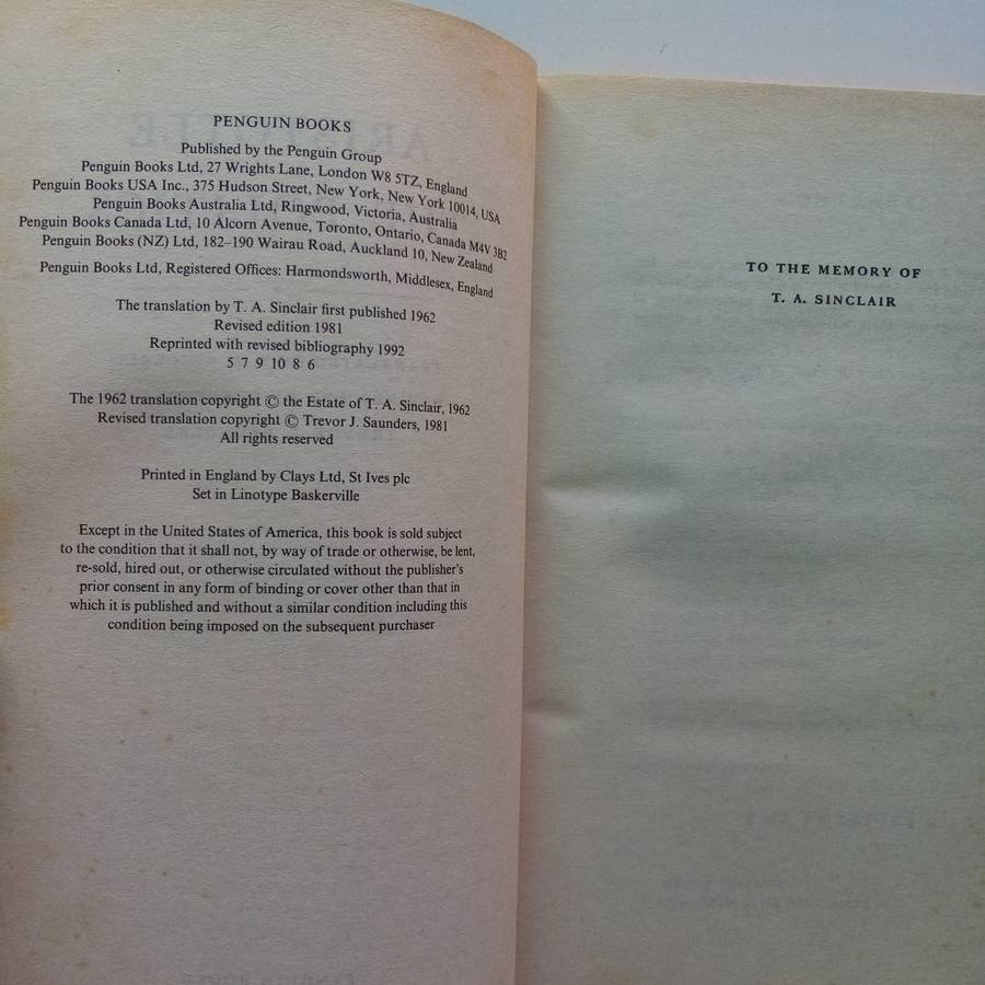 The Politics by Aristotle (Penguin Classics) - The Foundational Work on Government and Society