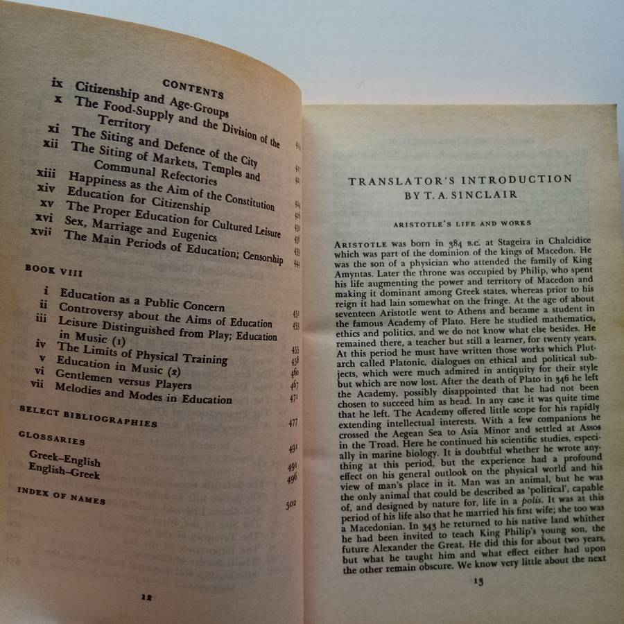 The Politics by Aristotle (Penguin Classics) - The Foundational Work on Government and Society