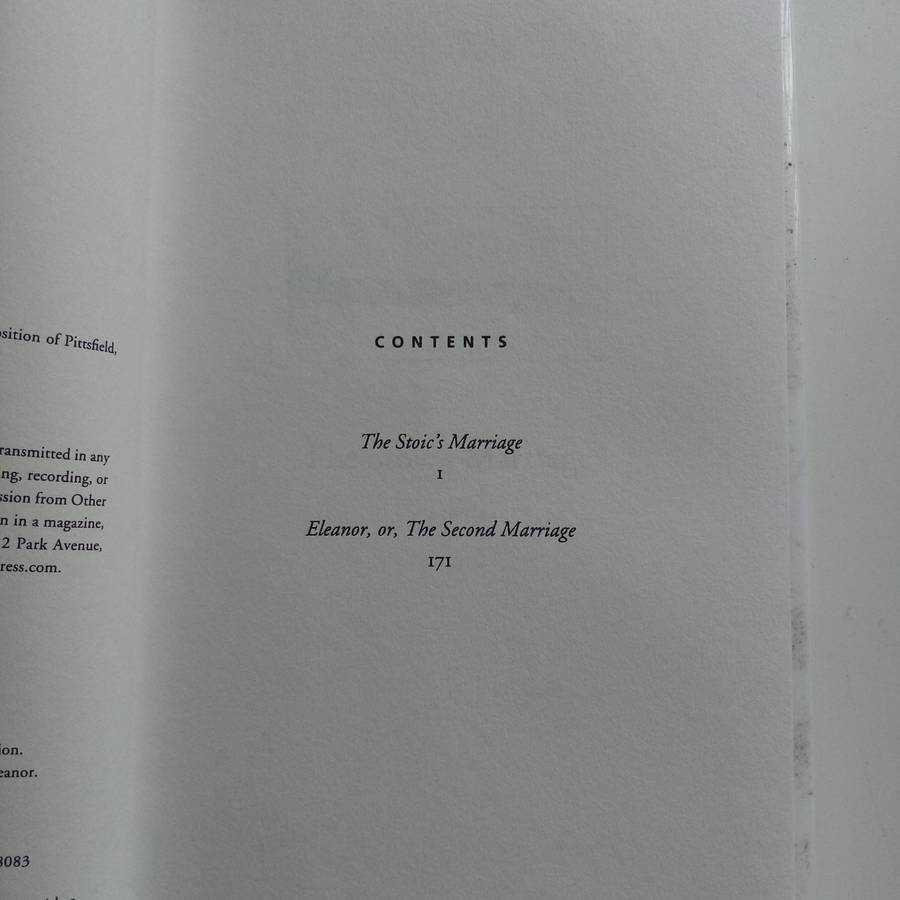 Two Marriages: Novellas Author: Phillip Lopate