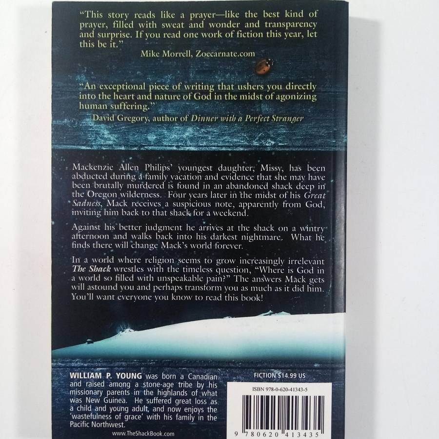 The Shack by William Paul Young | Faith, Forgiveness, Healing, Christian Fiction
