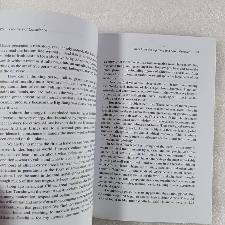 Frontiers of Conscience by Martin Prozesky | Ethics, Ubuntu, Global Moral Equity