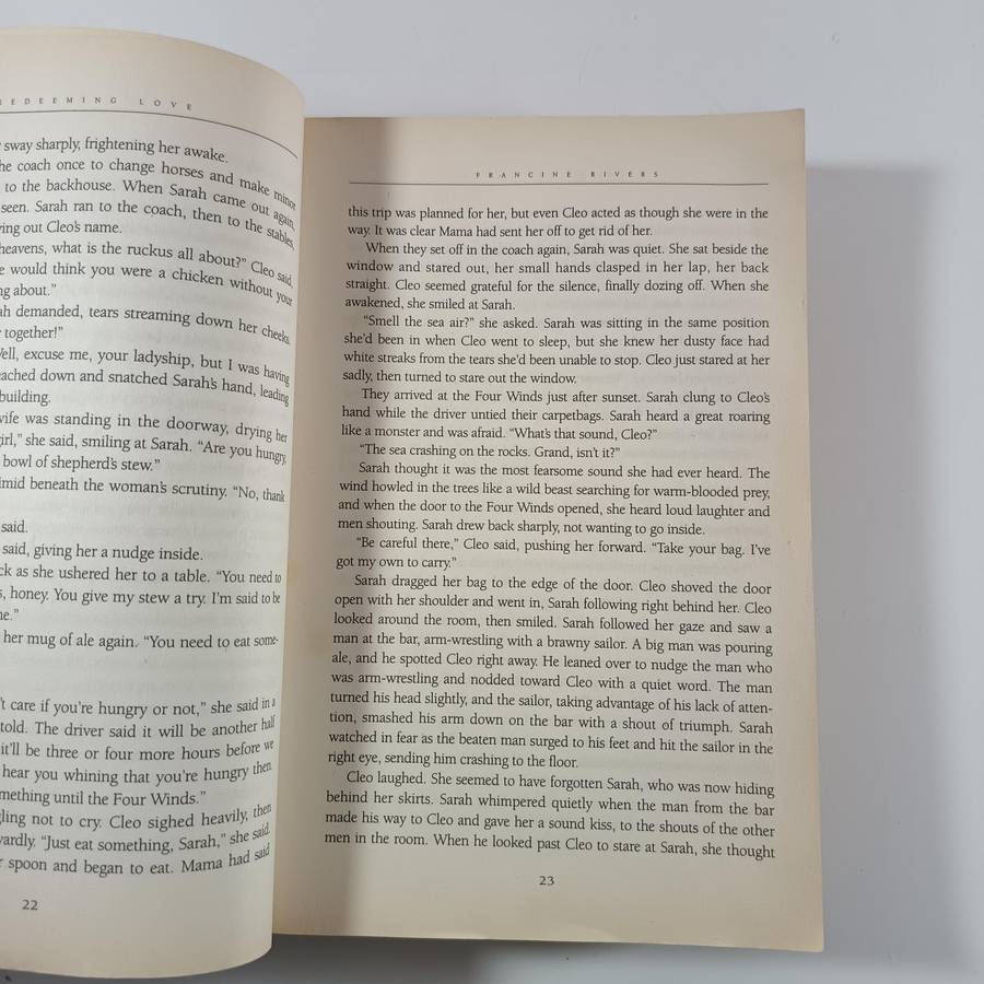 Redeeming Love by Francine Rivers | Christian Historical Romance  Classic Statement of Faith