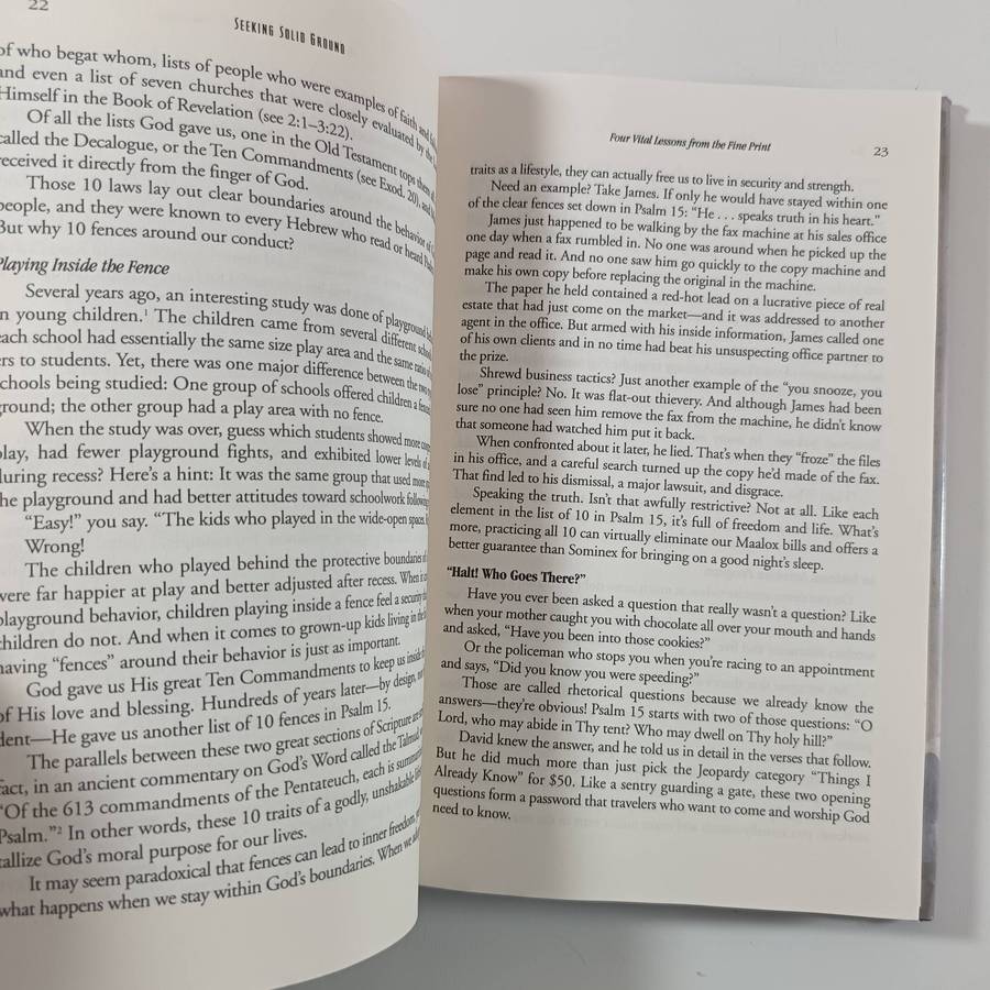 Seeking Solid Ground  John Trent & Rick Hicks | Anchoring Life in Godly Character