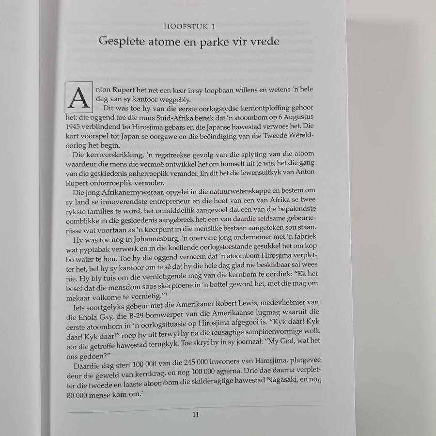 Anton Rupert: n Lewensverhaal by Ebbe Dommisse & Esterhuyse