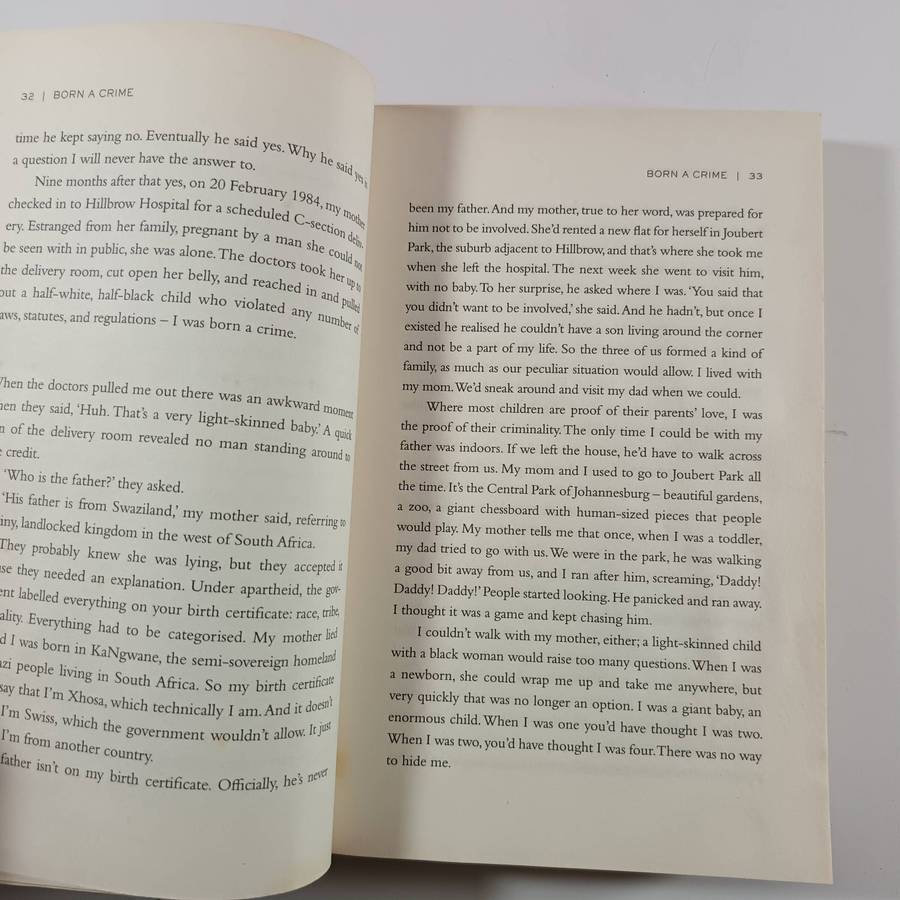 Born a Crime by Trevor Noah | A Childhood in Apartheid South Africa