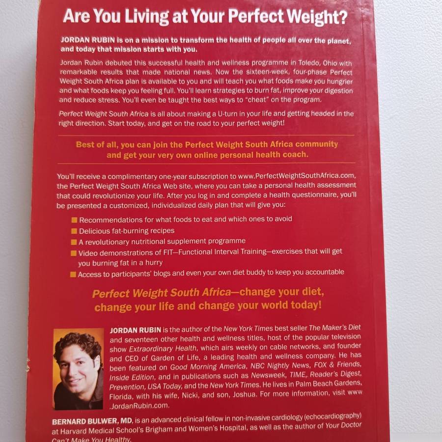 Perfect Weight America Journal | Dr. Jordan Rubin | Diet, Health & Lifestyle Tracker