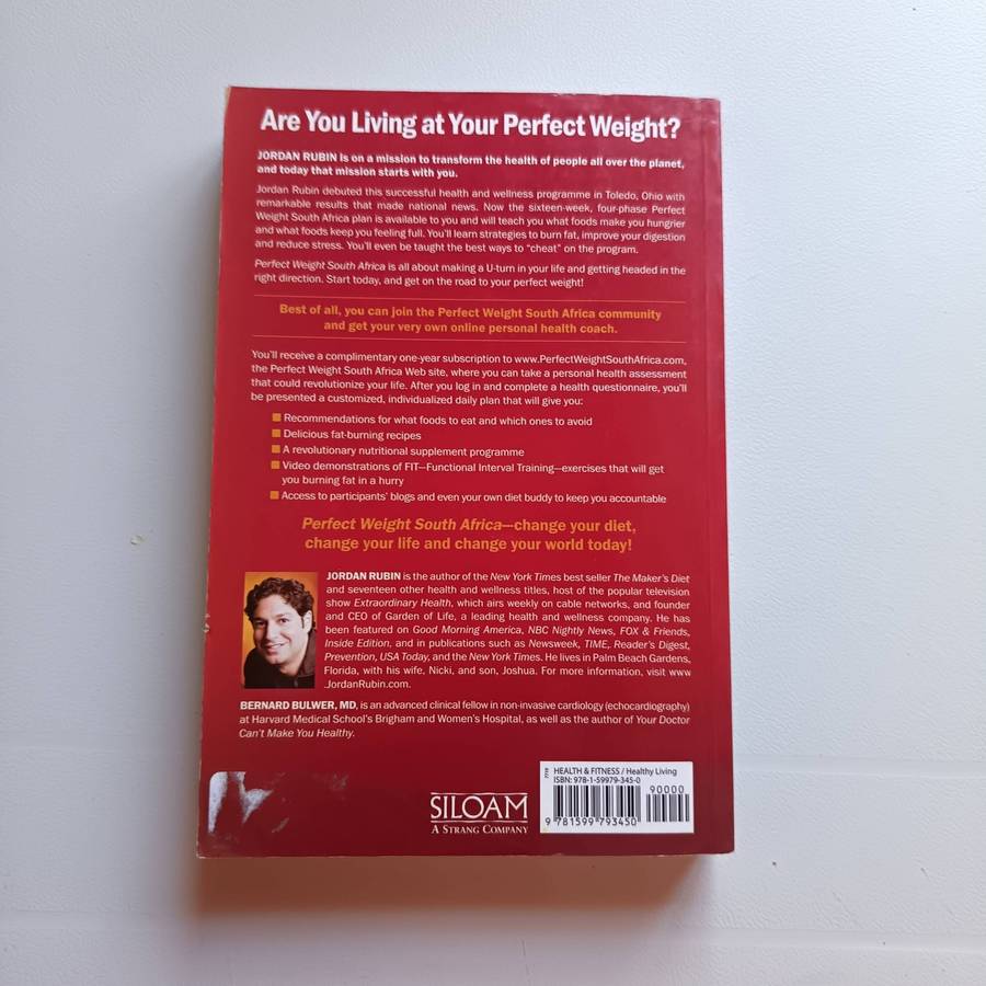 Perfect Weight America Journal | Dr. Jordan Rubin | Diet, Health & Lifestyle Tracker