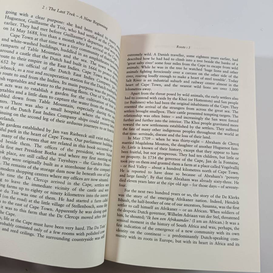 The Last Trek  A New Beginning by F. W. de Klerk | Autobiography, Apartheid / Constitutional Change