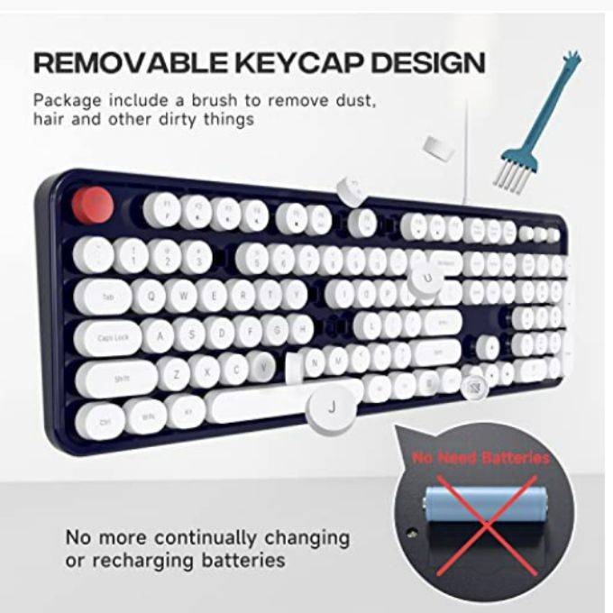 Mofii Wired Keyboard - Black