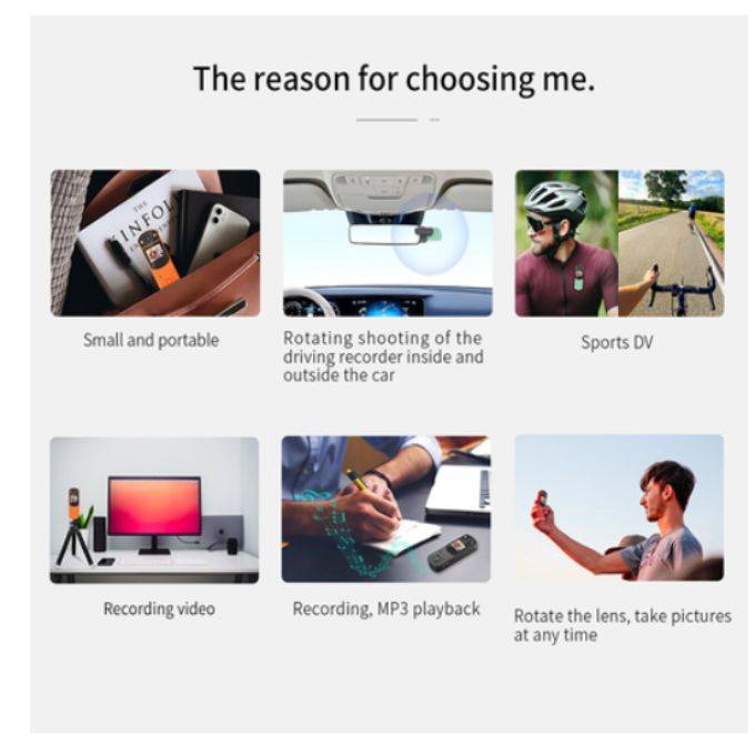 '1.5'' HD Multifunction Handheld Digital DV Camera D2