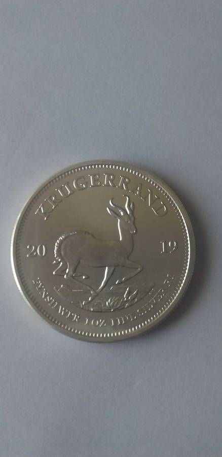 2019 Silver Kruger Rand 1Oz