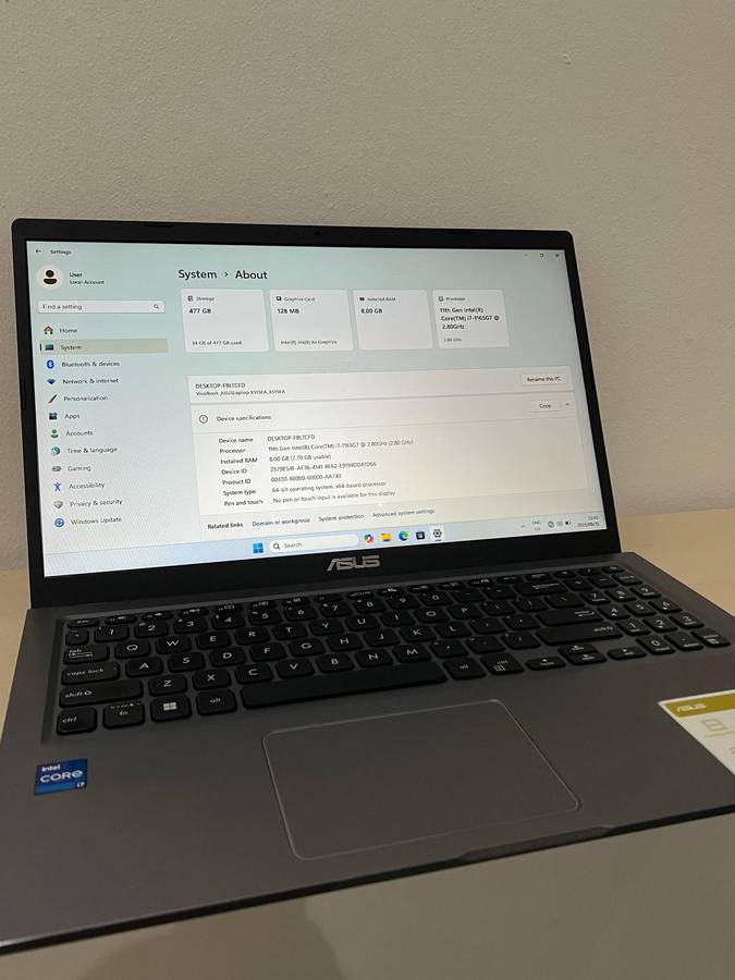 ASUS X515E i7 11TH GEN