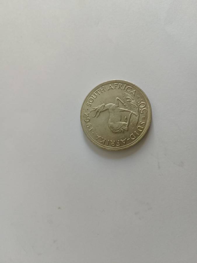 1964 silver 50 cent piece
