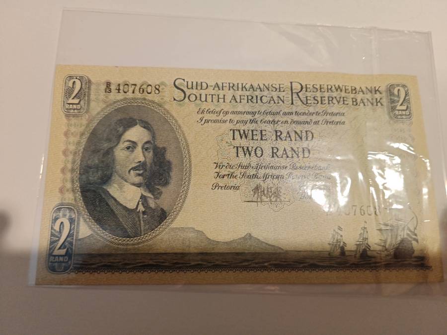 Old two rand note