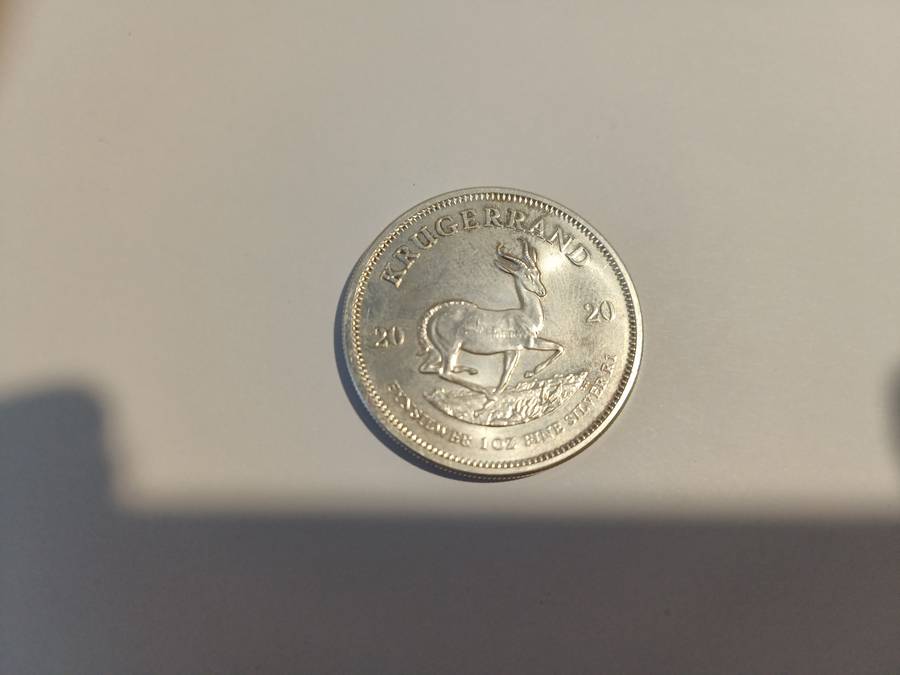 2020 1oz silver Kruger rand