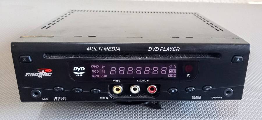 BUY NOW FOR MUSIC & MOVIES ONLY ! DON'T USE. Camtec Multimedia DVD / Mp3 Player.