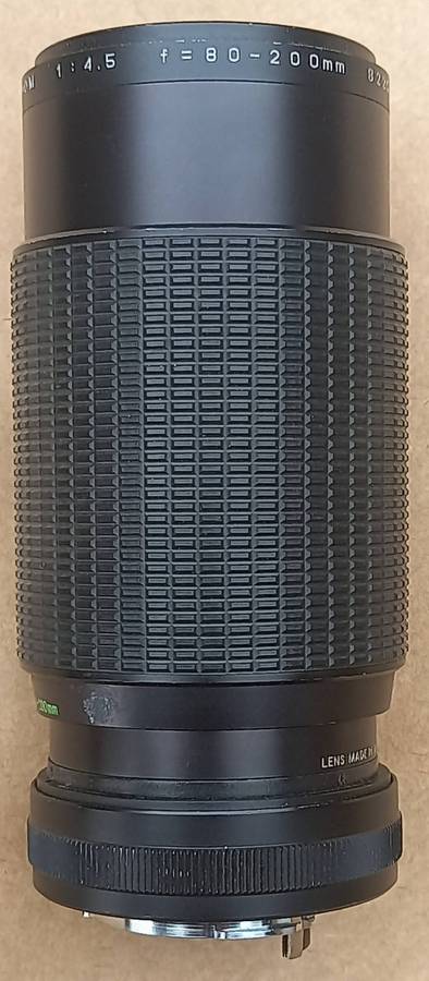 Makinon MC Auto Zoom 4.5, 80-200mm AE Lens in Working Condition