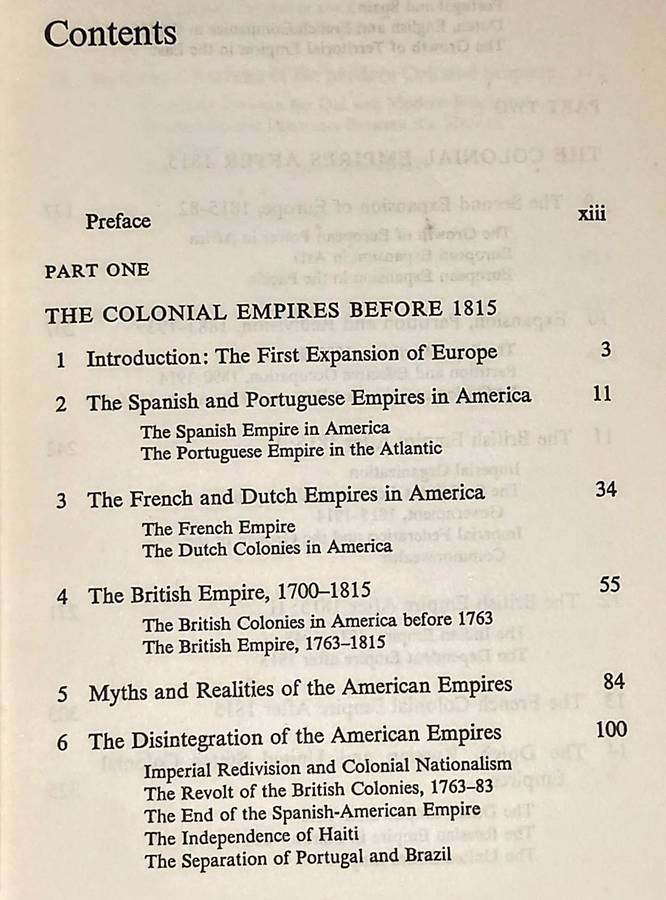Hardcover 1971. The Colonial Empires.