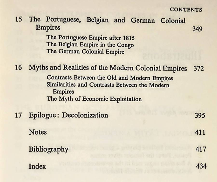 Hardcover 1971. The Colonial Empires.