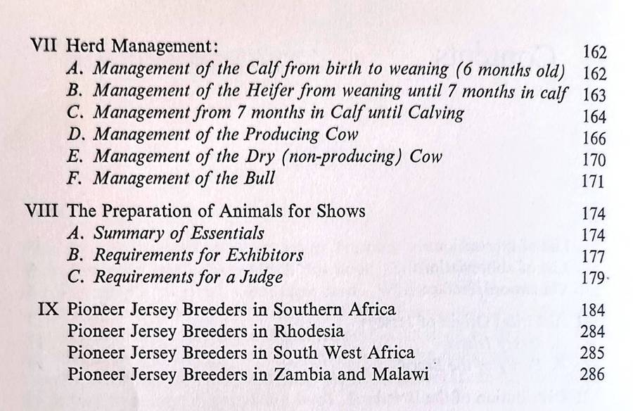 Hardcover 1968. Jerseys of Southern Africa
