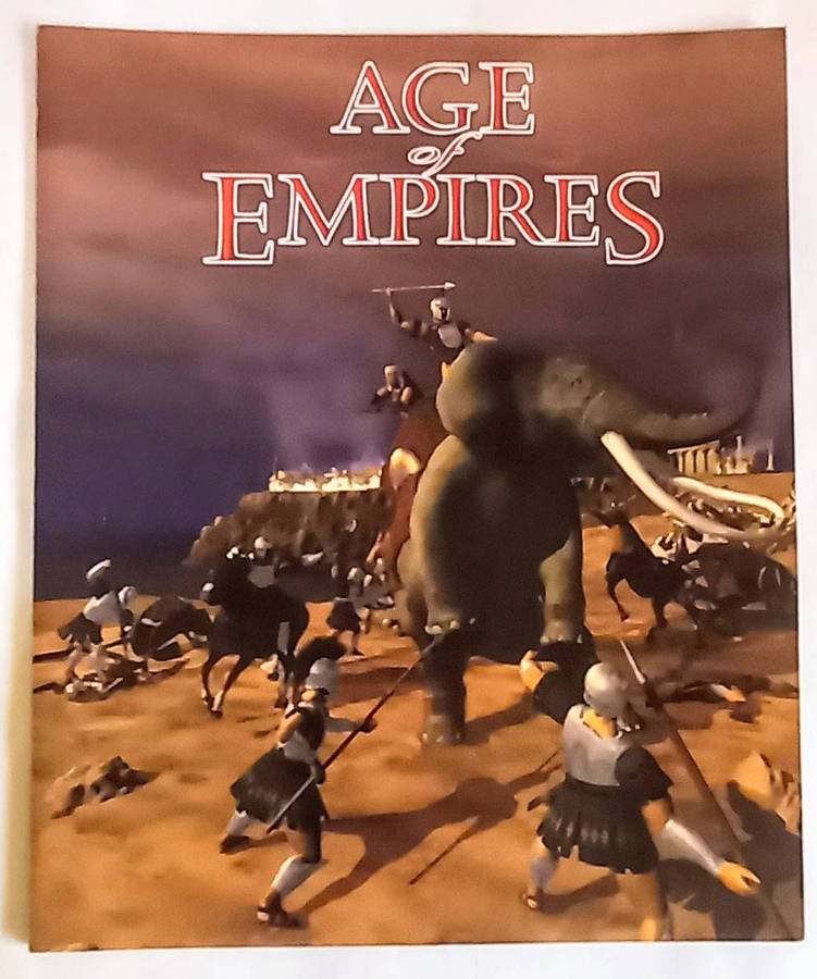 1997 Age of Empires Game Booklet & Pamphlet