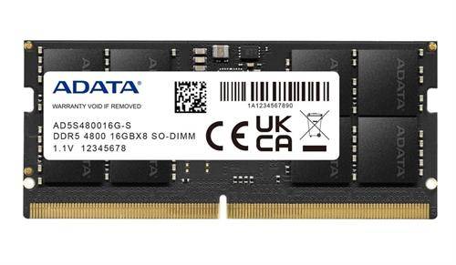 ADATA DDR5-4800MHz CL40 SO-DIMM Memory - 8GB