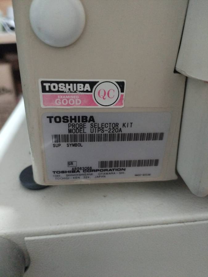 Toshiba SSA-220A Diagnostic Ultrasound Machine - Fully Functional