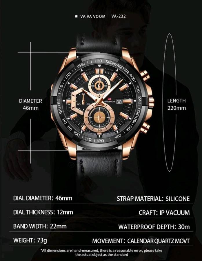 VA Va voom mens luxury watch