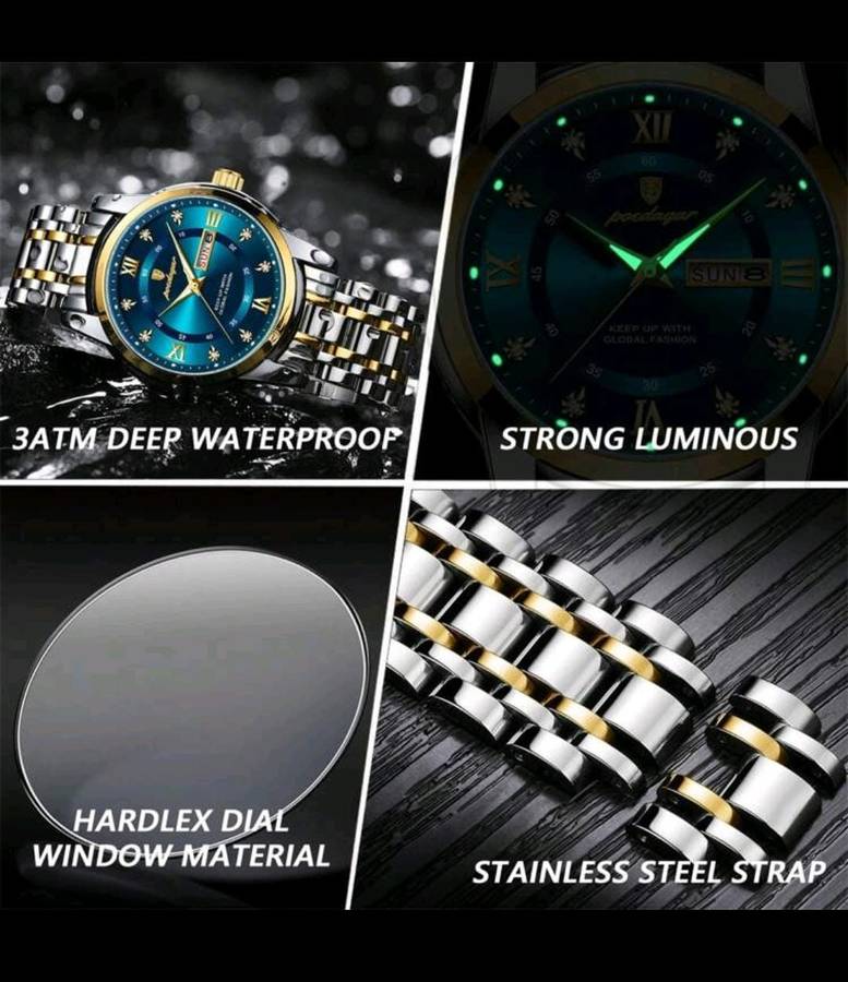 Poedagar mens luxury watch