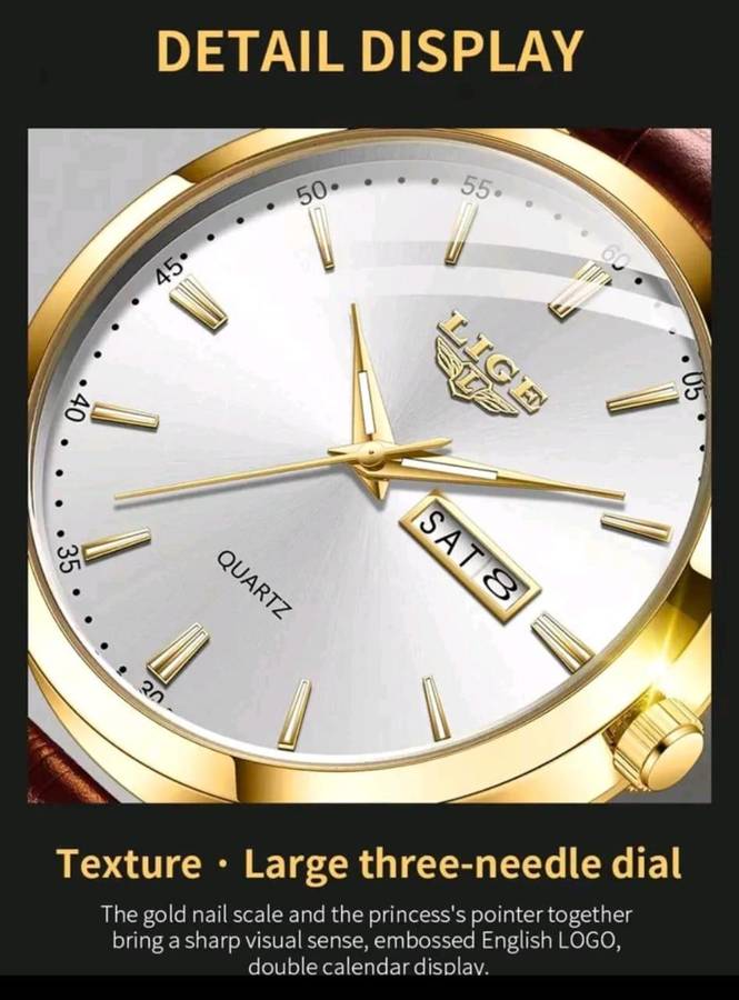 LIGE MEN'S LUXURY WATCH