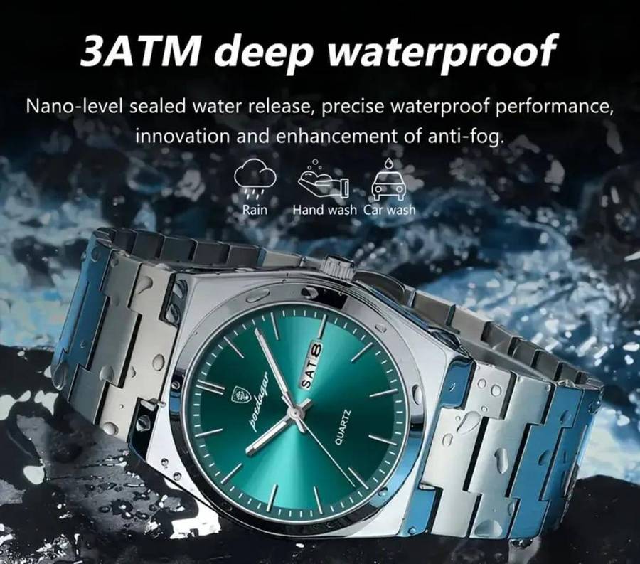 Poedagar mens luxury watch for business