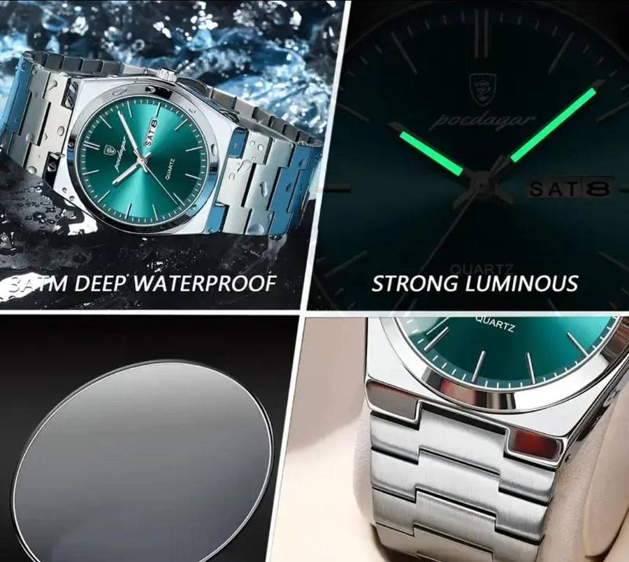 Poedagar mens luxury watch for business