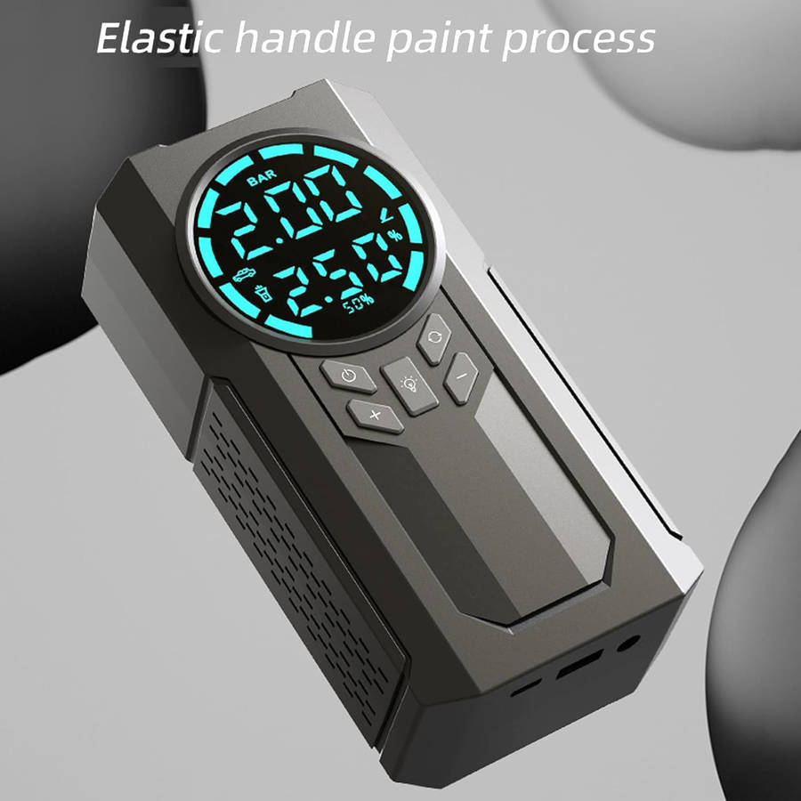 60W Large Capacity Battery Portable Air Compressor Multi-Function Four-in-One Air Pump