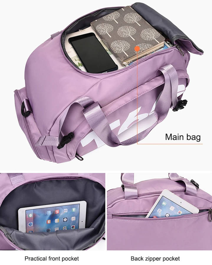 Fitness backpack outdoor sports bag large capacity travel luggage bag swimming yoga bag