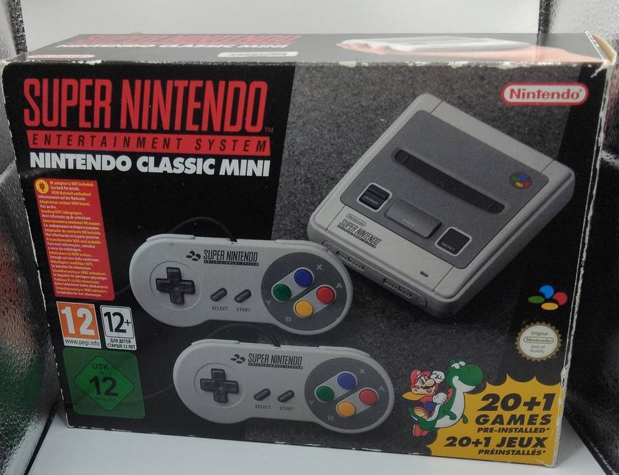 Nintendo SNES Classic Console CIB CFW MINT CONDITION
