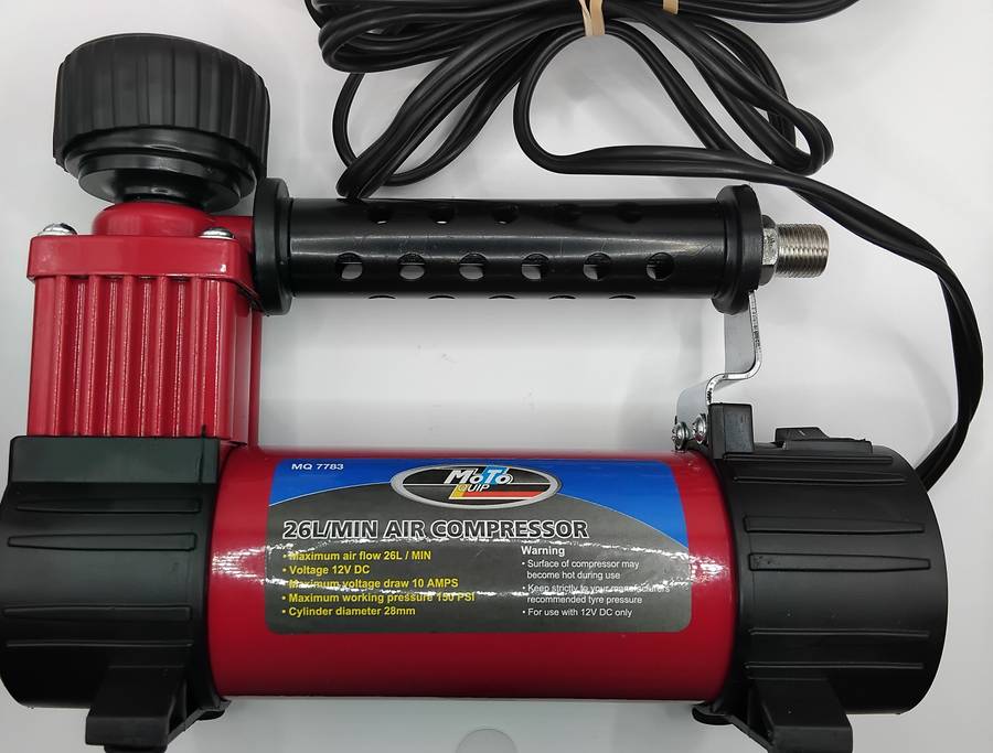 Moto Quip 26L Air Compressor including Carry Bag