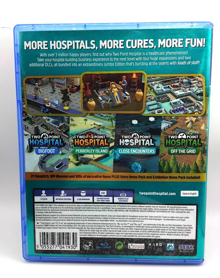 Two Point Hospital - Jumbo Edition (PS4)