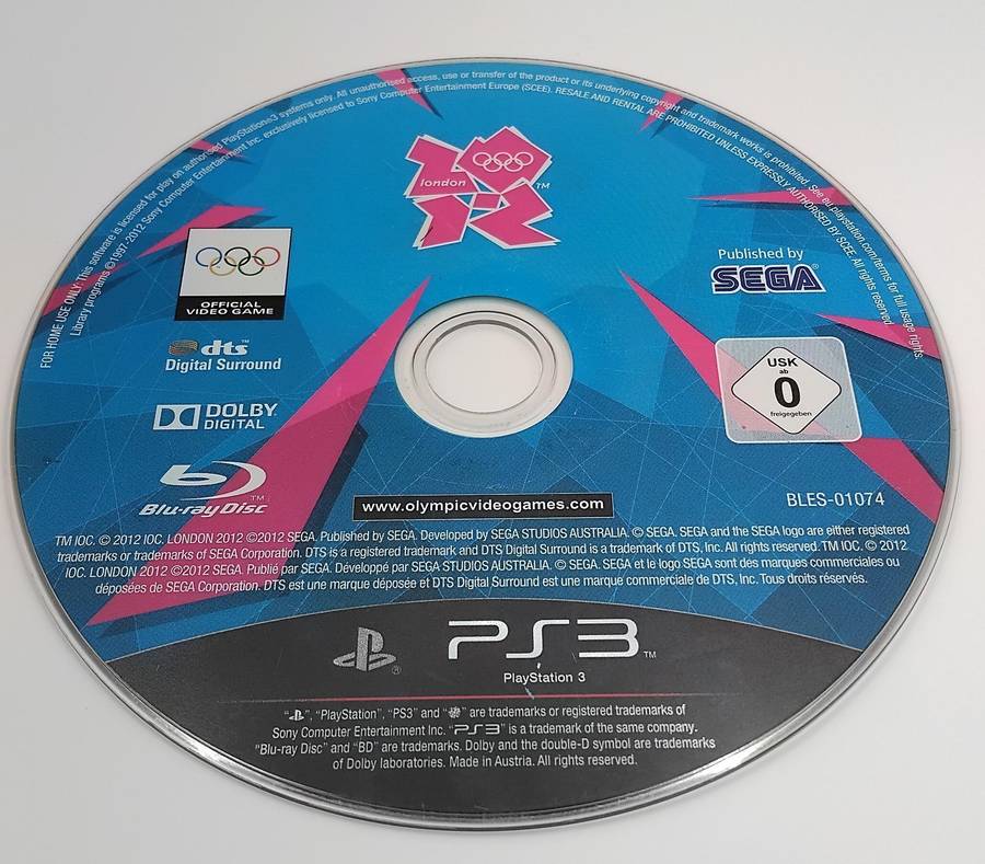 PS3 Game Collection (10 Games, Discs Only) C/W Sony Disc Binder