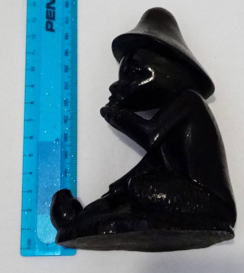 Antique Vintage Hand Carved Wooden Folk Art African Tribal Sculpture