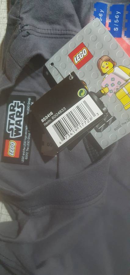 LEGO Star Wars T-shirt branded merchandise clothing (5-6yrs)