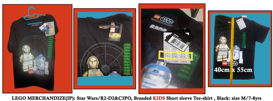 LEGO T-shirt branded merchandise clothing (7-8yrs)